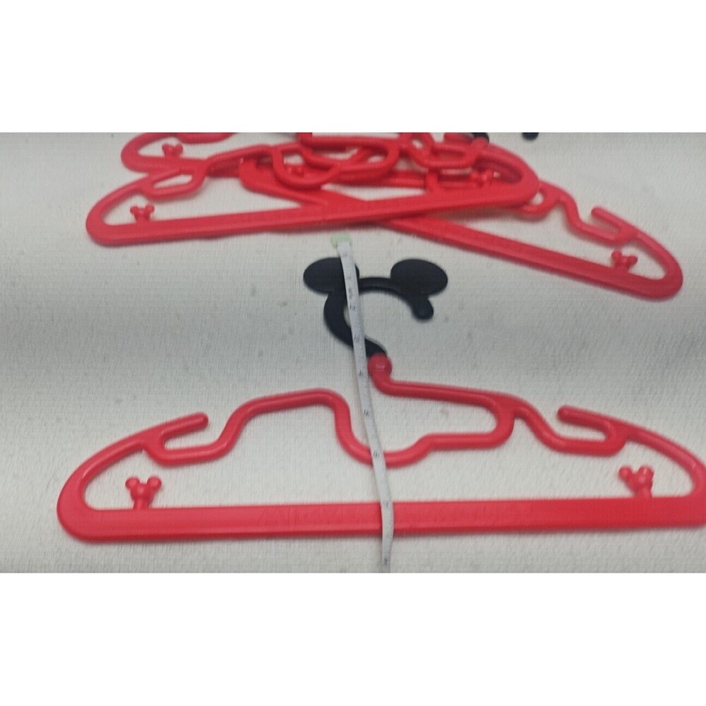 Mickey Mouse Kids Plastic Hangers, Kids Clothes Hangers 4 pieces - Picture 3 of 8
